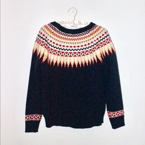 ❄️Blue Fair Isle Sweater